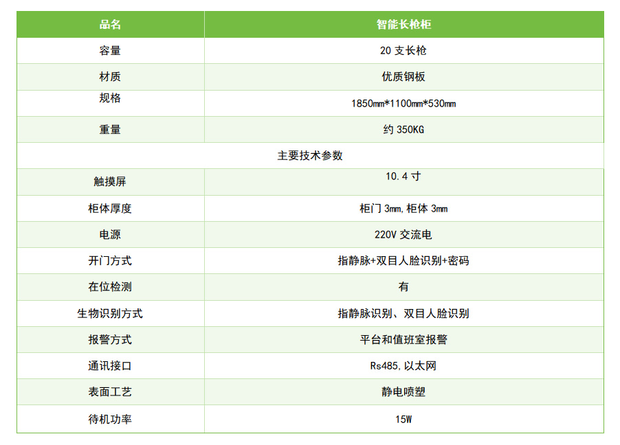 軍用智能長槍柜3